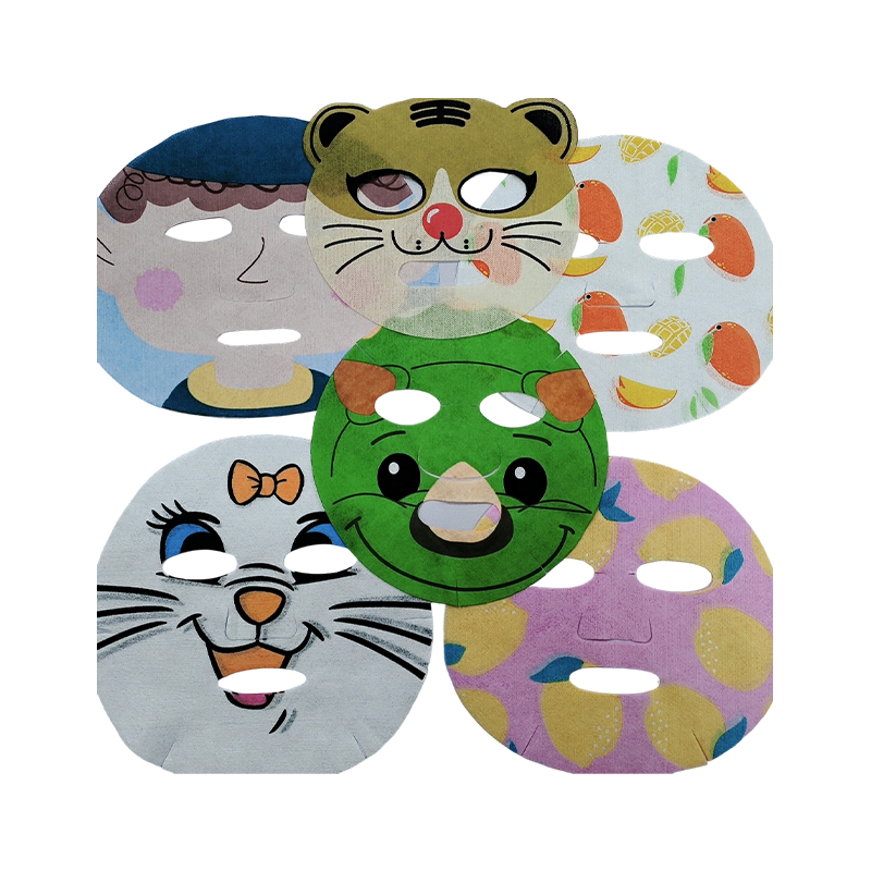 How does the children's mask cloth ensure friendliness to children's delicate skin?